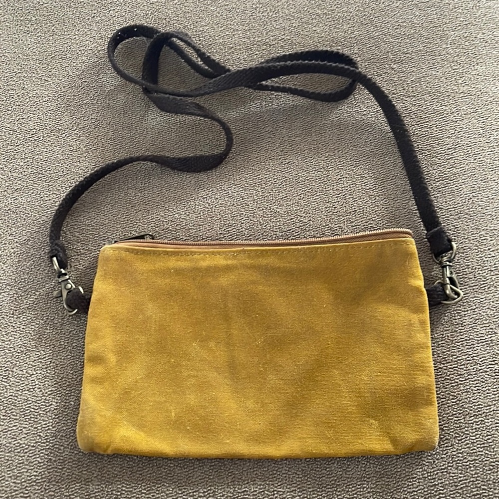 CB Station Tote Bag Crossbody / Brown Tan Canvas